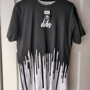 Dibs dripping paint tee
